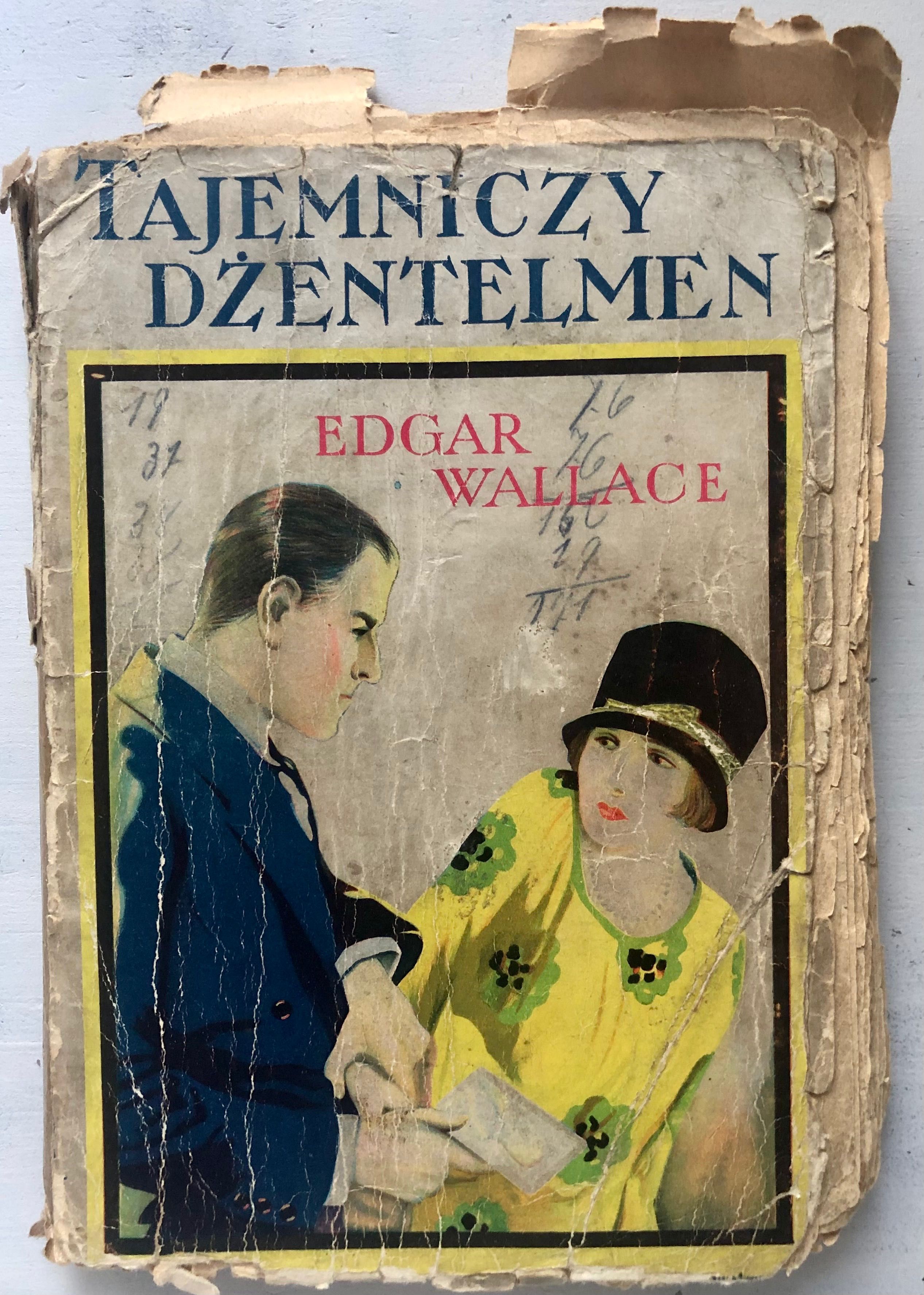 "Tajemniczy dżentelmen" Edgar Wallace, 1929