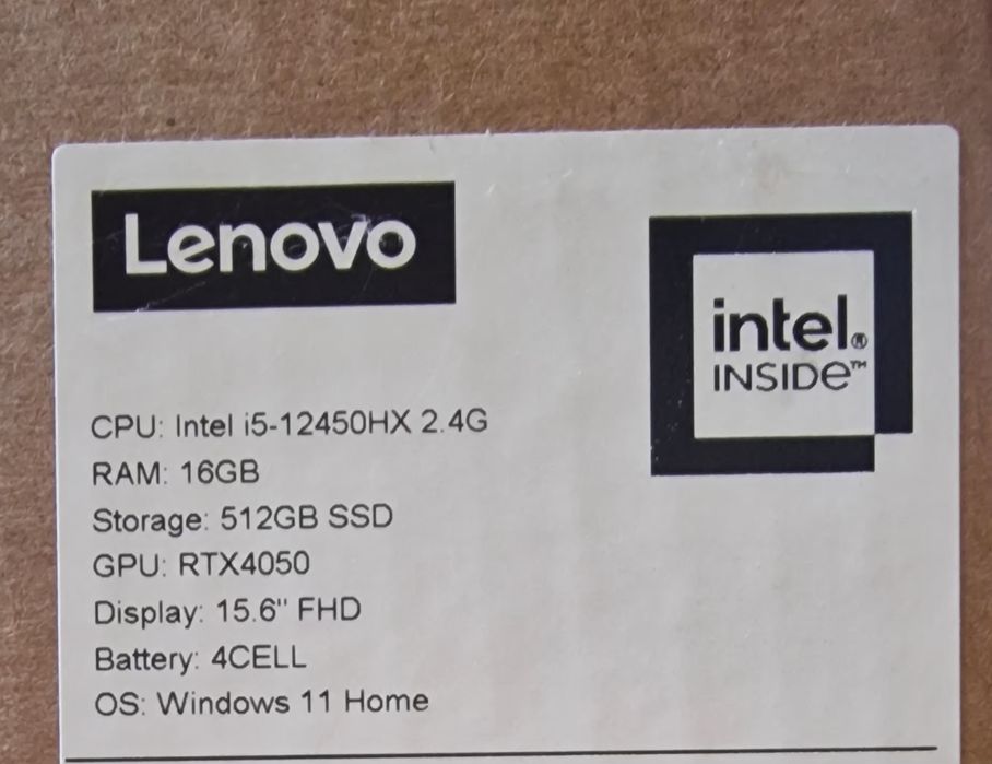 lenovo loq rtx4050