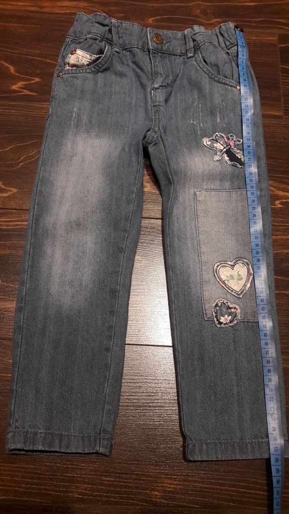 Spodnie jeansowe r. 98 Smyk
