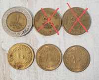 Деньги Египта. Монеты Египта. Арабские деньги.  Фунт. Пиастр