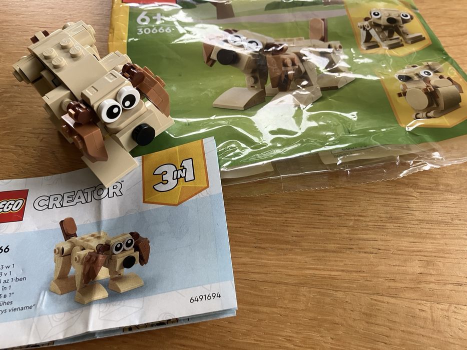 Saszetka Lego Creator 3w1 30666 piesek