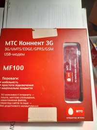МТС Коннект 3G.3G/UMTS/EDGE/GPRS/GSM  USB-модем MF-100