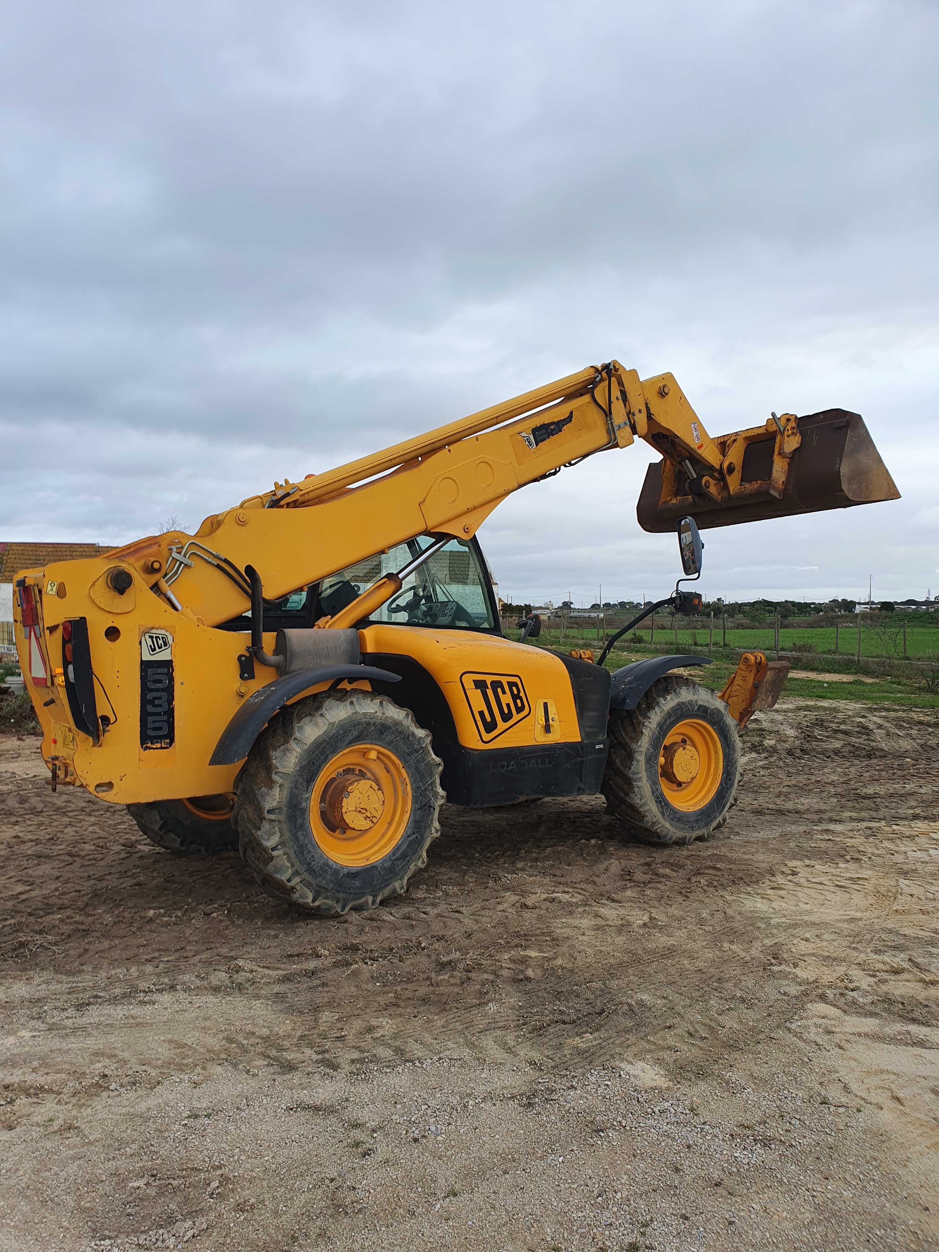 Jcb  535 multifunções telescópica TROCO por retro jcb