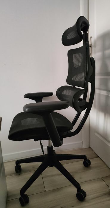 Fotel biurowy unique ergotech black