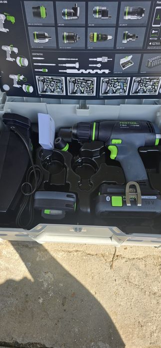 Festool 576446 akumulatorowa wiertarko wkrętarka T18+3 HPC 4.0 I-Plus