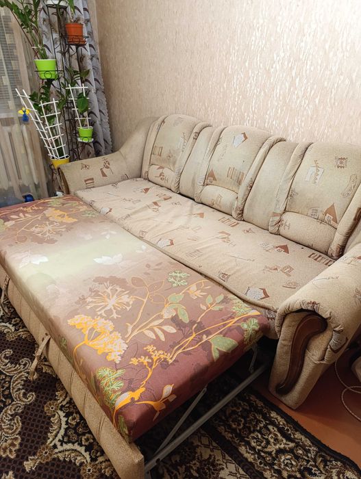 Продам  Диван + крісло (розкладні, можливо окремо)
