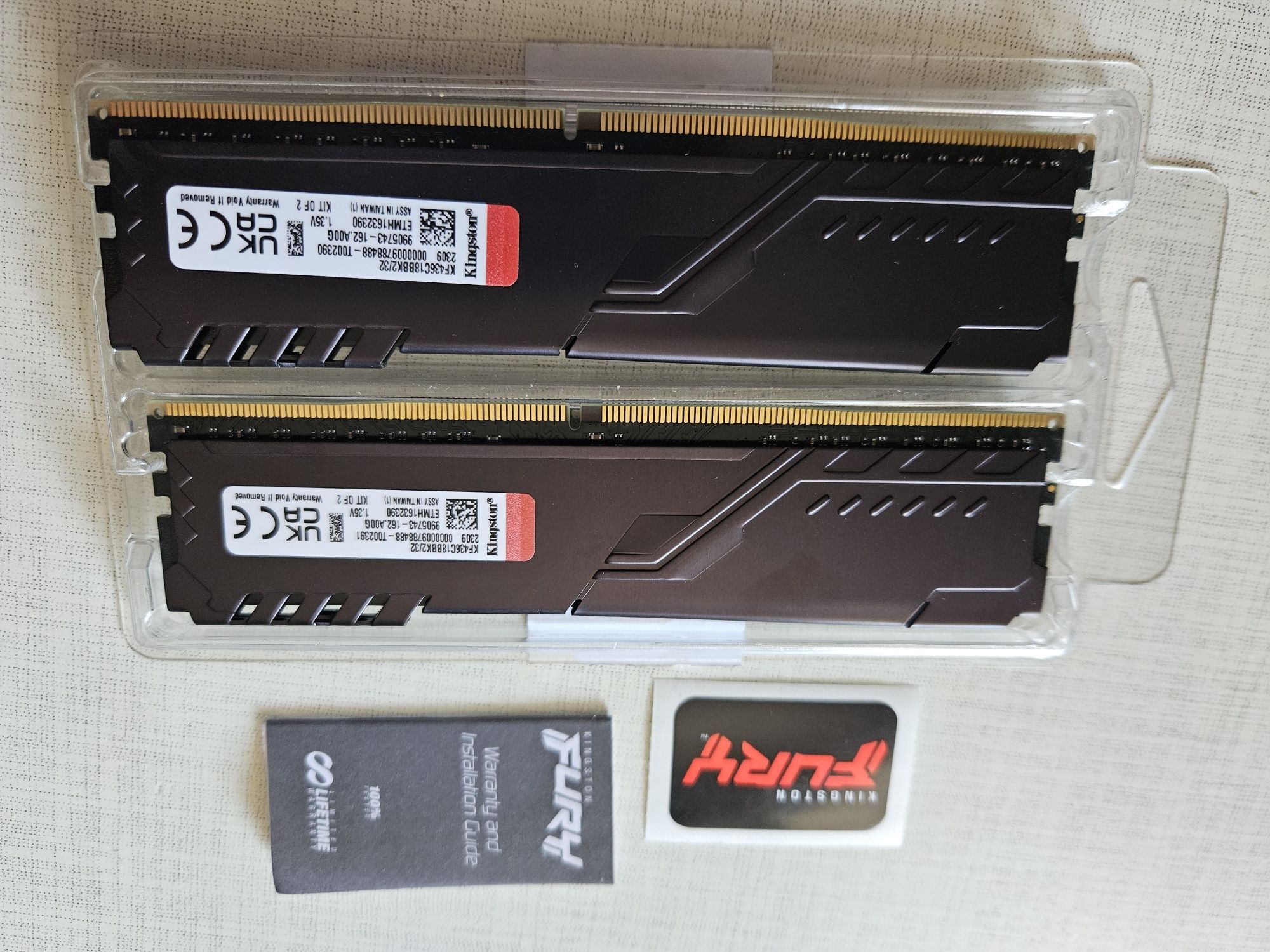 Kingston Fury DDR4-3600 32768 32gb