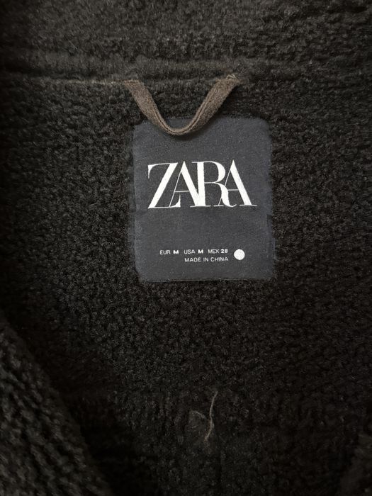 Дублянка zara коричнева/шоколадна