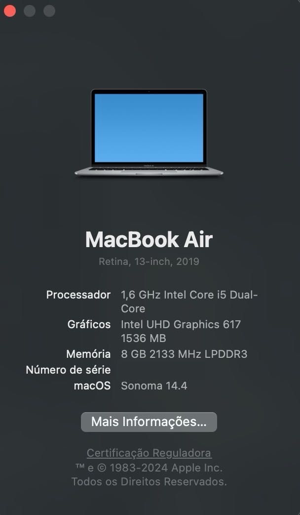 MacBook Air 13, 2019