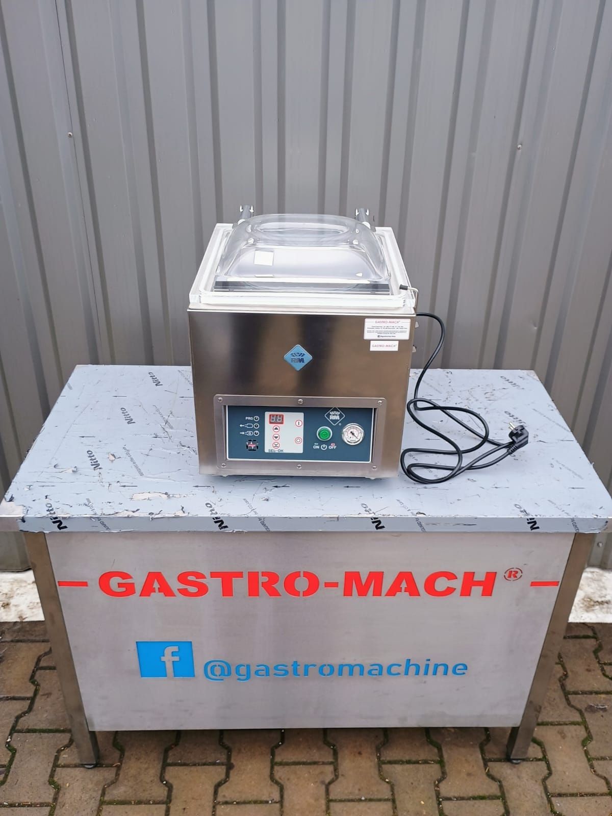 Pakowaczka zgrzewarka próżniowa Rm Gastro VDB-08