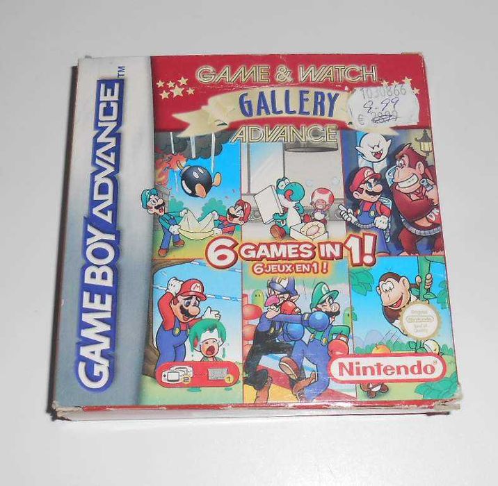 GAME BOY ADVANCE - Game & Watch Gallery 4