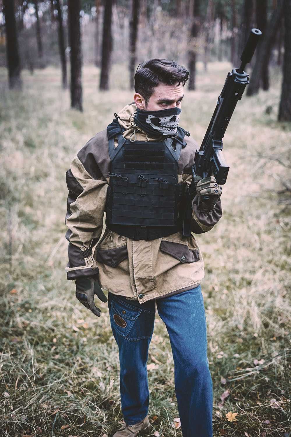 Kominiarka GHOST US Army maska chusta komin navy seals szal asg poznań