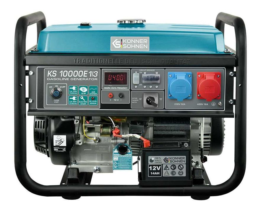 Generator benzynowy "Könner & Söhnen" KS 10000E 1/3 VTS AVR 8000W