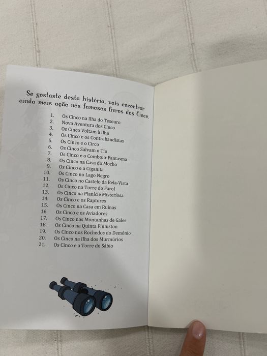 Livro Os mini Cinco