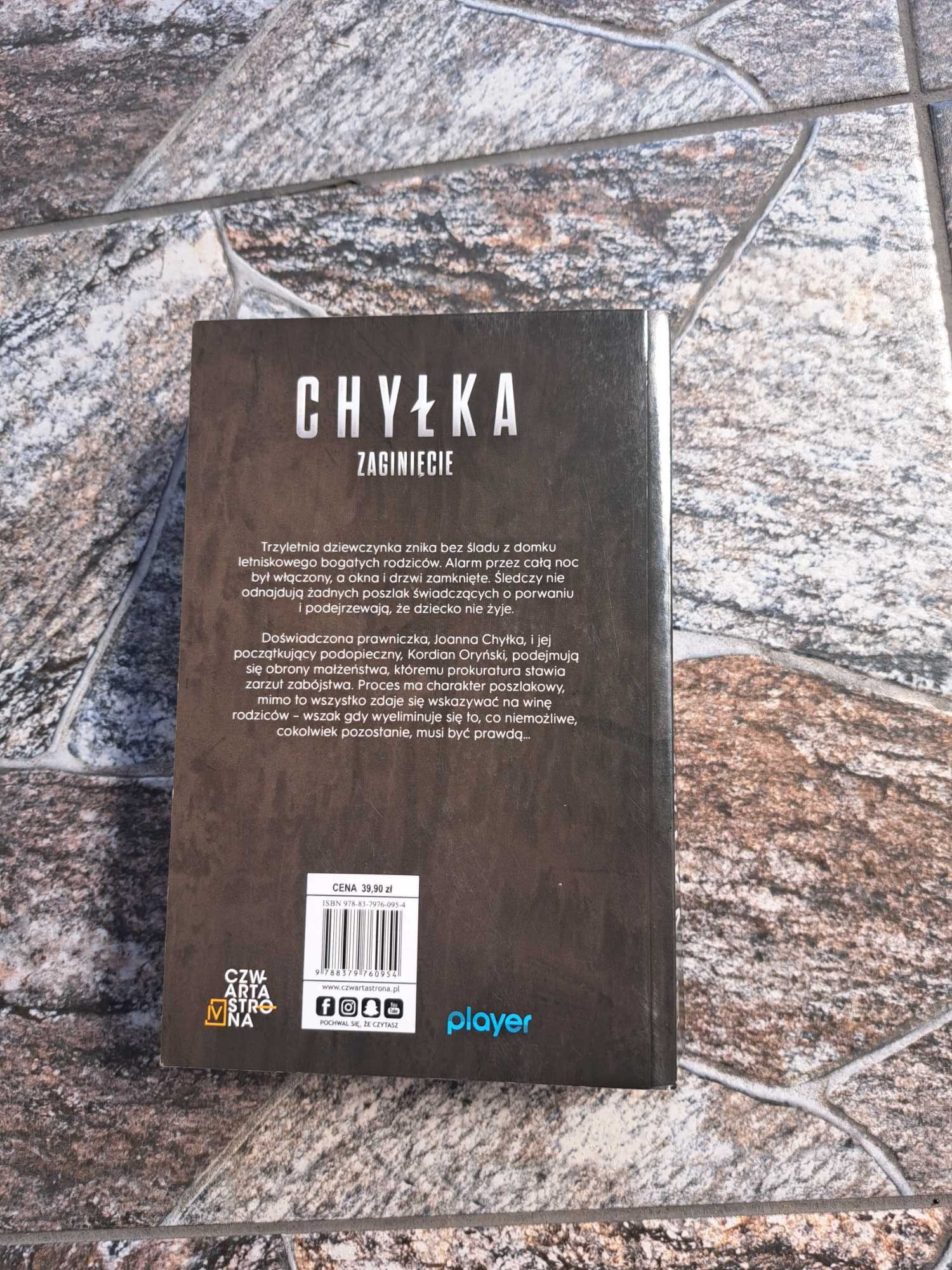 Książka ,, Chyłka" zaginięcie Remigiusz Mróz