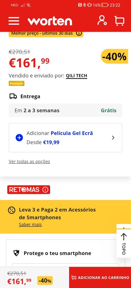 Huawei P30 Lite 128 GB Branco como Novo, Barato!