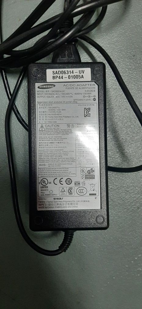 Carregador Samsung 50-60 hz 4,5 A