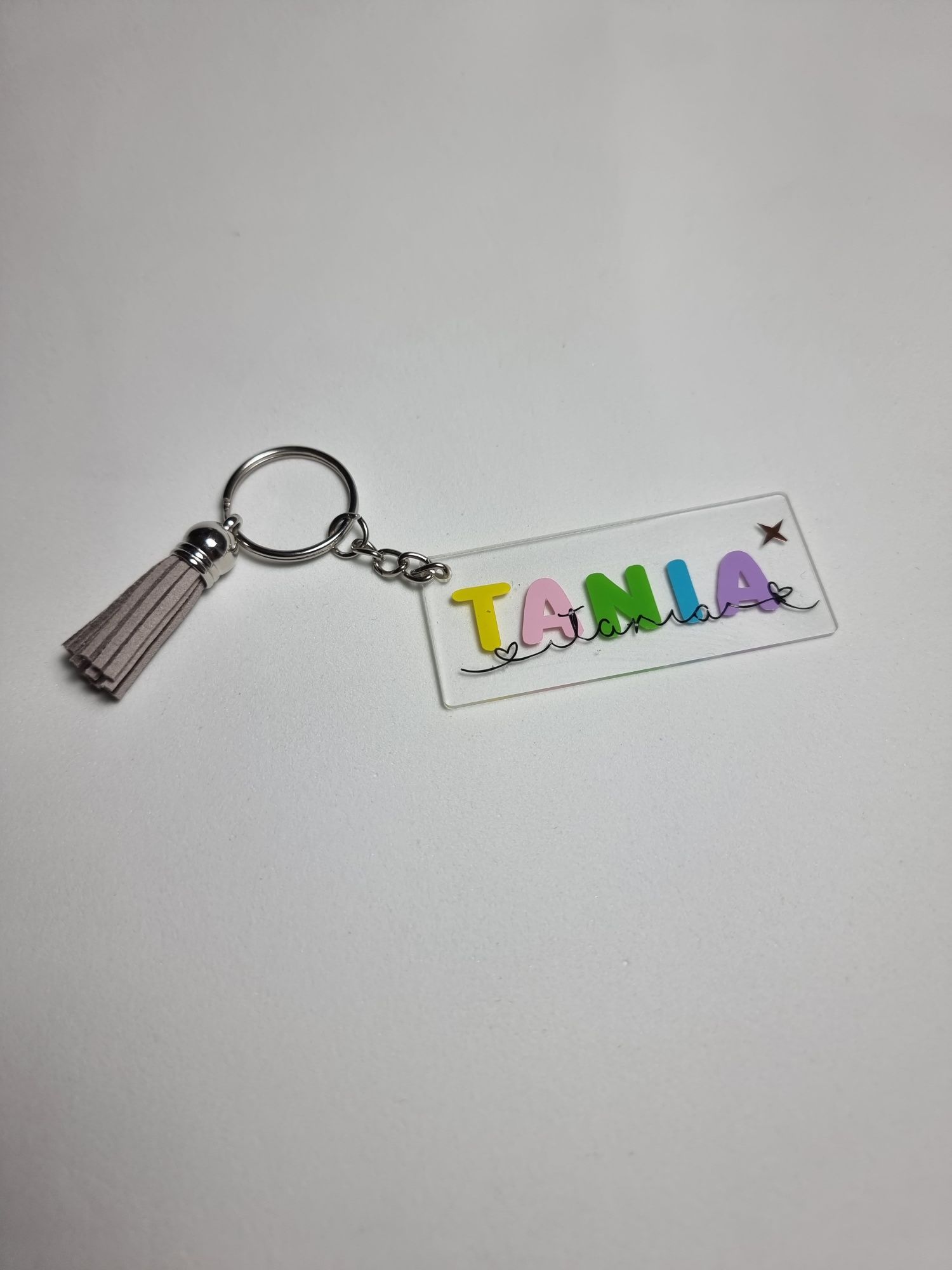 Porta chaves com nomes