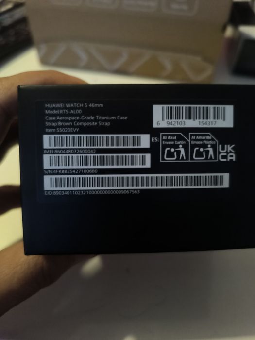 HUAWEI WATCH 5 46MM.nowy. nieużywany.