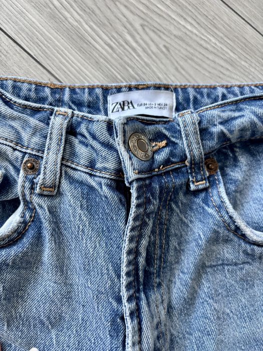 Джинси Zara mom jeans 34 XS жіночі