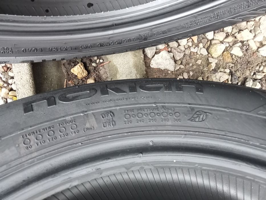 4x Opony Używane 205/55R16 Zimowe Nokian z kolcami