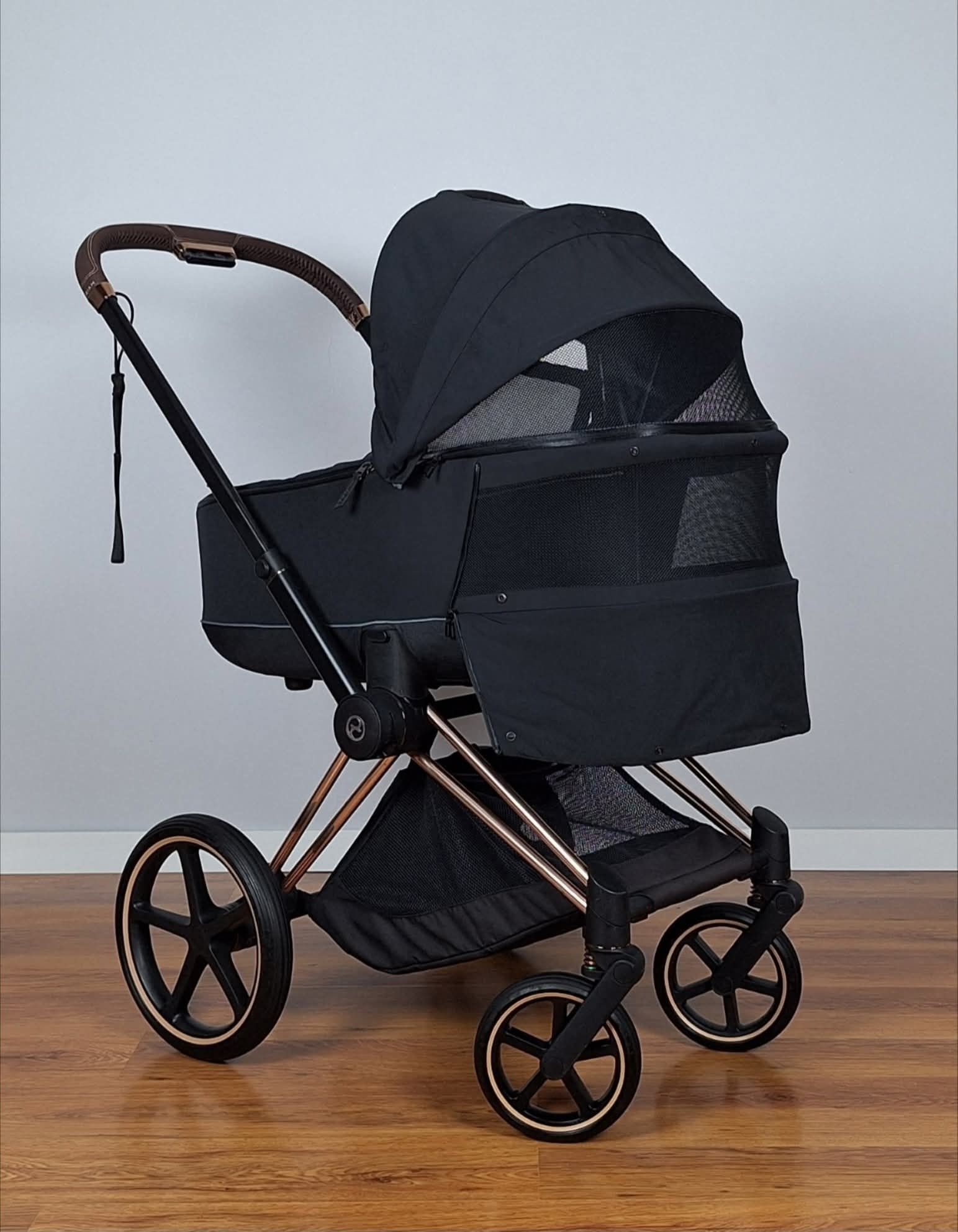 Wózek 4w1 Cybex Priam 3.0 Rose Gold . Wózek,  fotelik , baza isofix