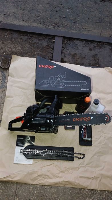 НОВА Бензопила ланцюгова Dnipro-M DSG-45H (шина 40 см)