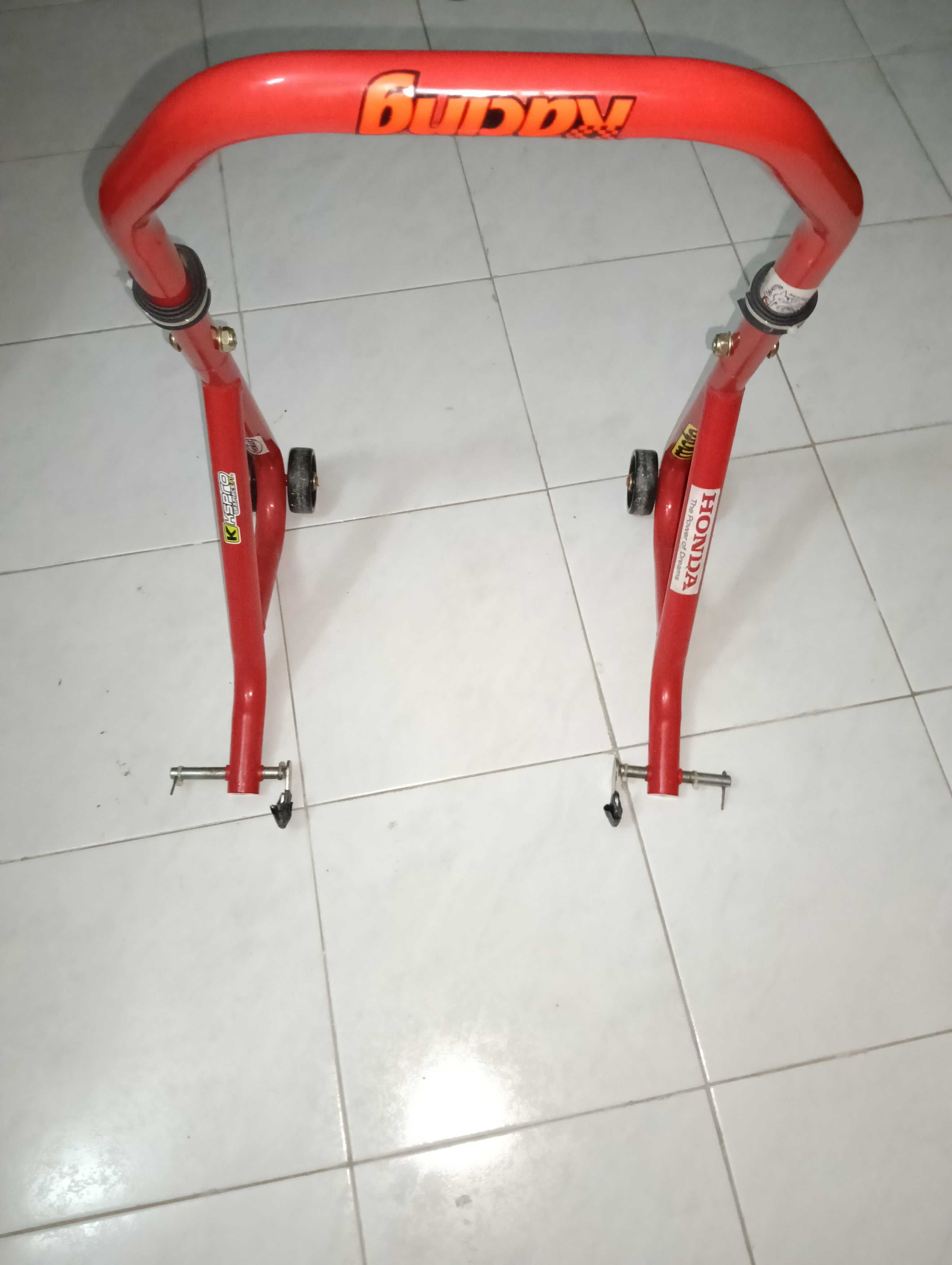 Cavalete para mota ajustável