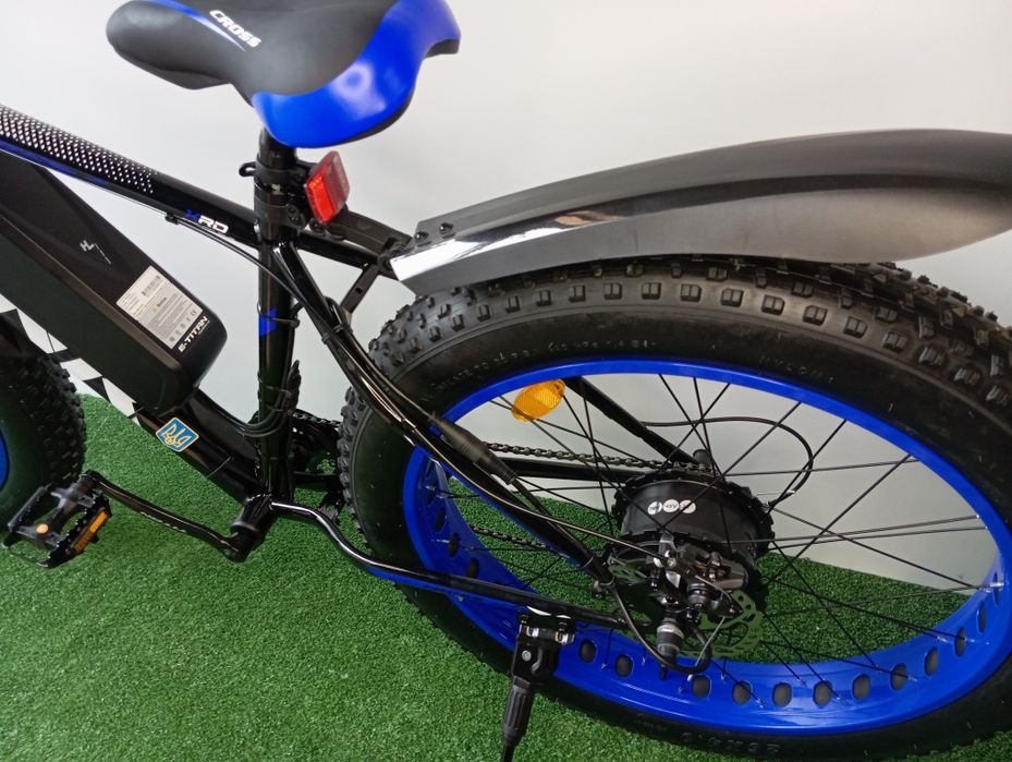 Електровелосипед, фетбайк, фэтбайк Cross Tank 26 " рама 19" 750 w