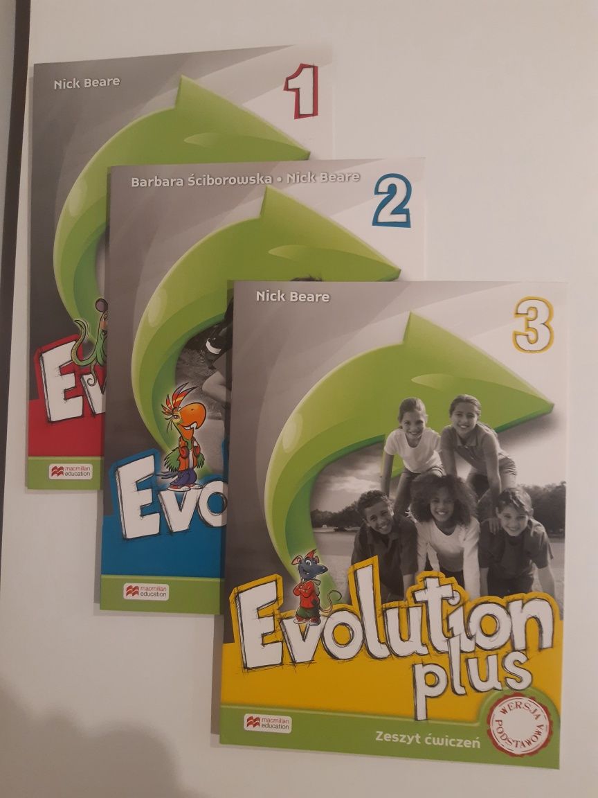 Zeszyty ćwiczeń angielski - Evolution plus