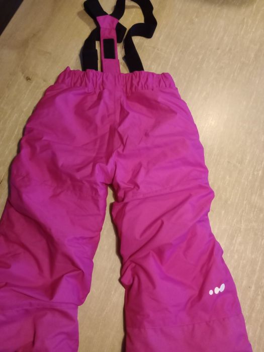 Spodnie zimowe ocieplane dziewczęce