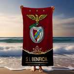 Toalha Praia "SL Benfica Fundado em 1904" *Portes Envio Gratuitos*