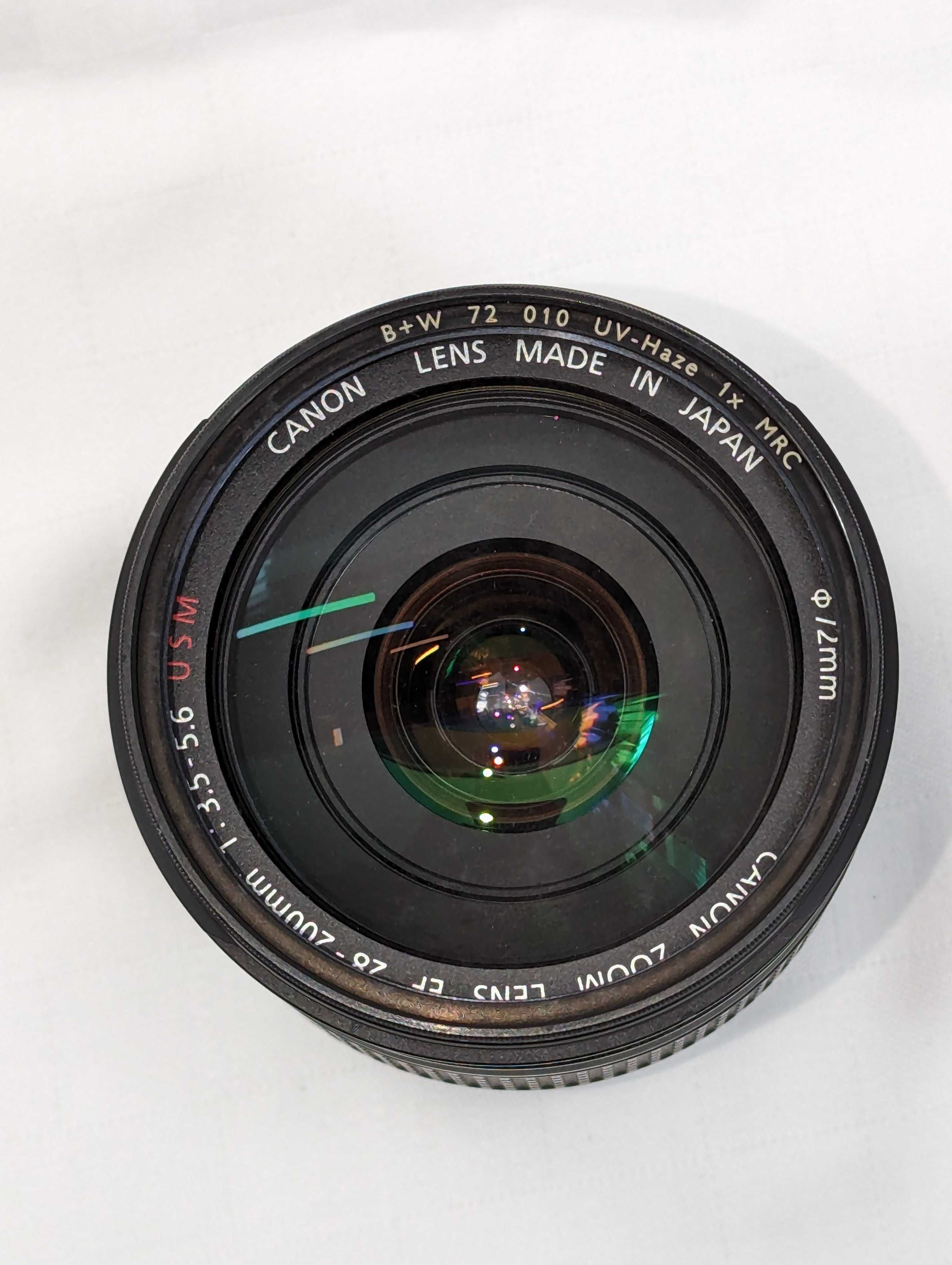 Lente Canon Ultrasonic zoom EF 28-200 f/3.5:5.6