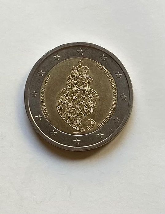 Moeda 2€ - Portugal - 2016 - Jogos Olímpicos - Joana Vasconcelos