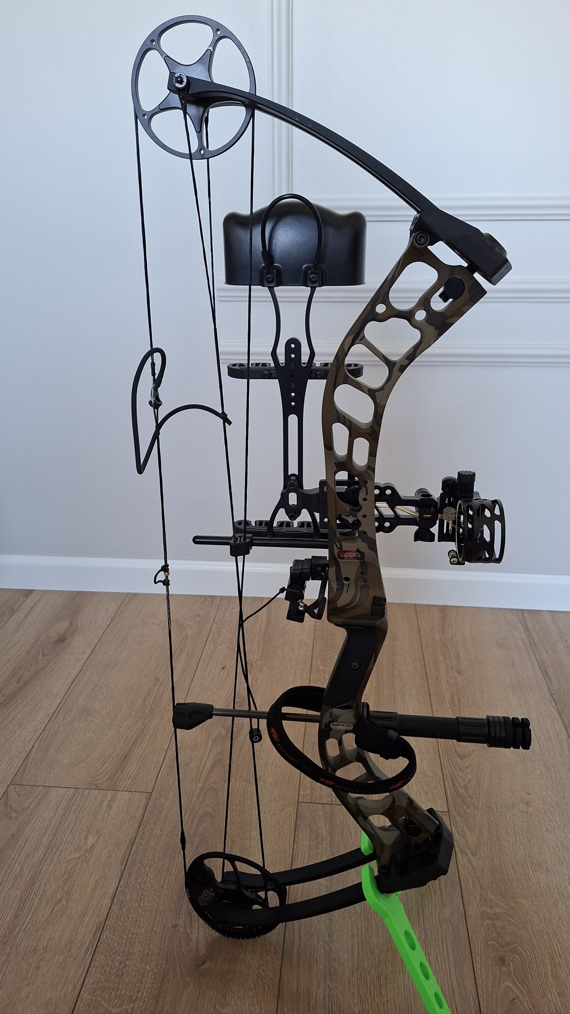Łuk bloczkowy myśliwski PSE Stinger ATK Pro LH camo - zestaw