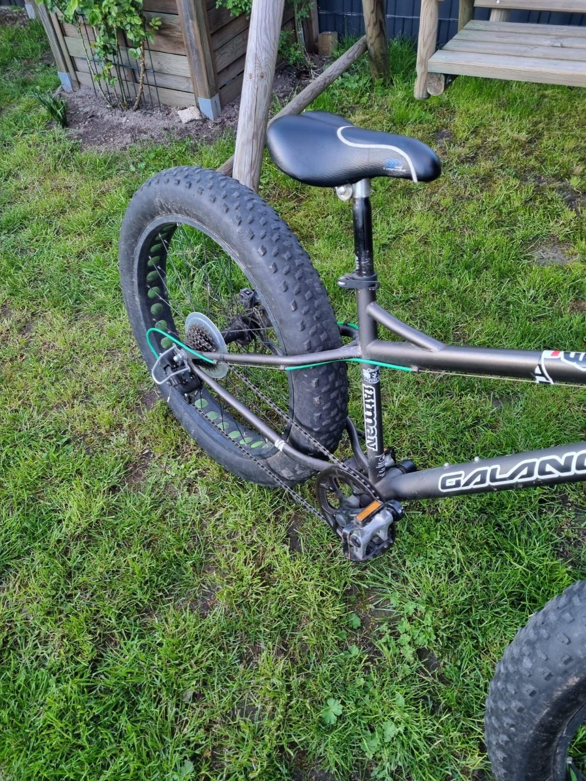 Rower FAT bike czarny