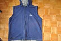Bluza bezrekawnik Adidas z kapturem