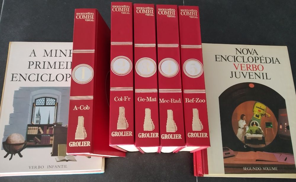 Combi Visual Encyclopedia (5 vols.) + Additional Books as a Bonus64297871339779120