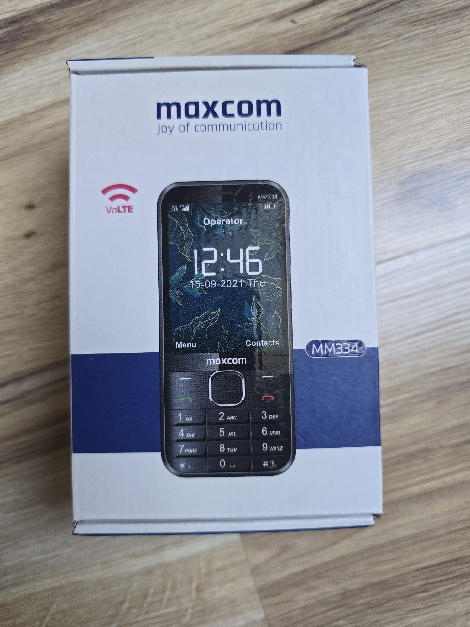 Telefon Maxcom MM334 LTE dla seniora