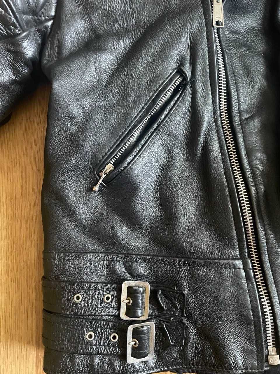 Байкерська куртка 100 % leather!