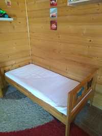 Łóżko mamut drewniane
