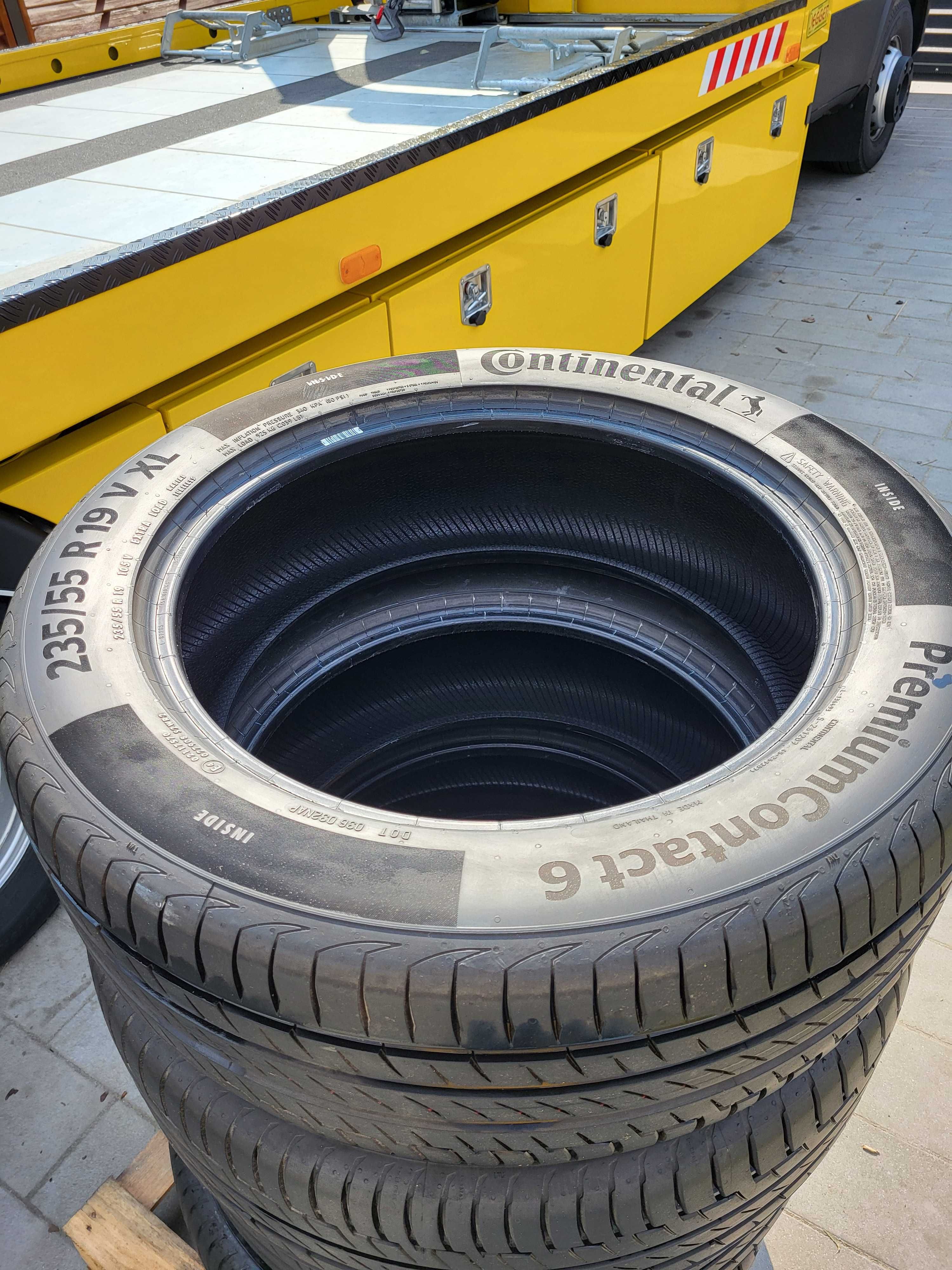 Opony Letnie 235/55/19r Continental PremiumContact 6 jak nowe!!!