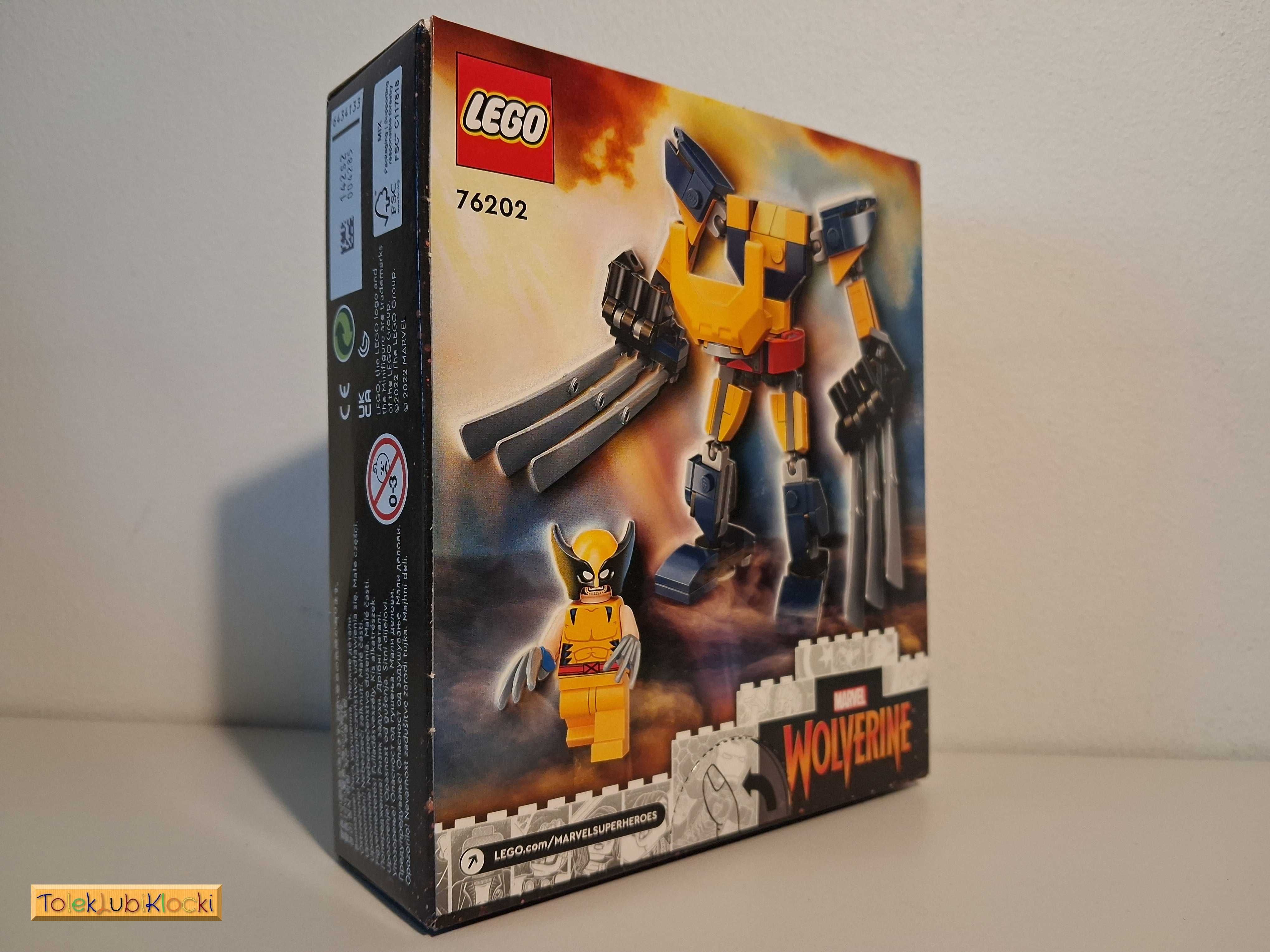 LEGO Marvel [76202] - Mechaniczna zbroja Wolverine'a [NOWY]