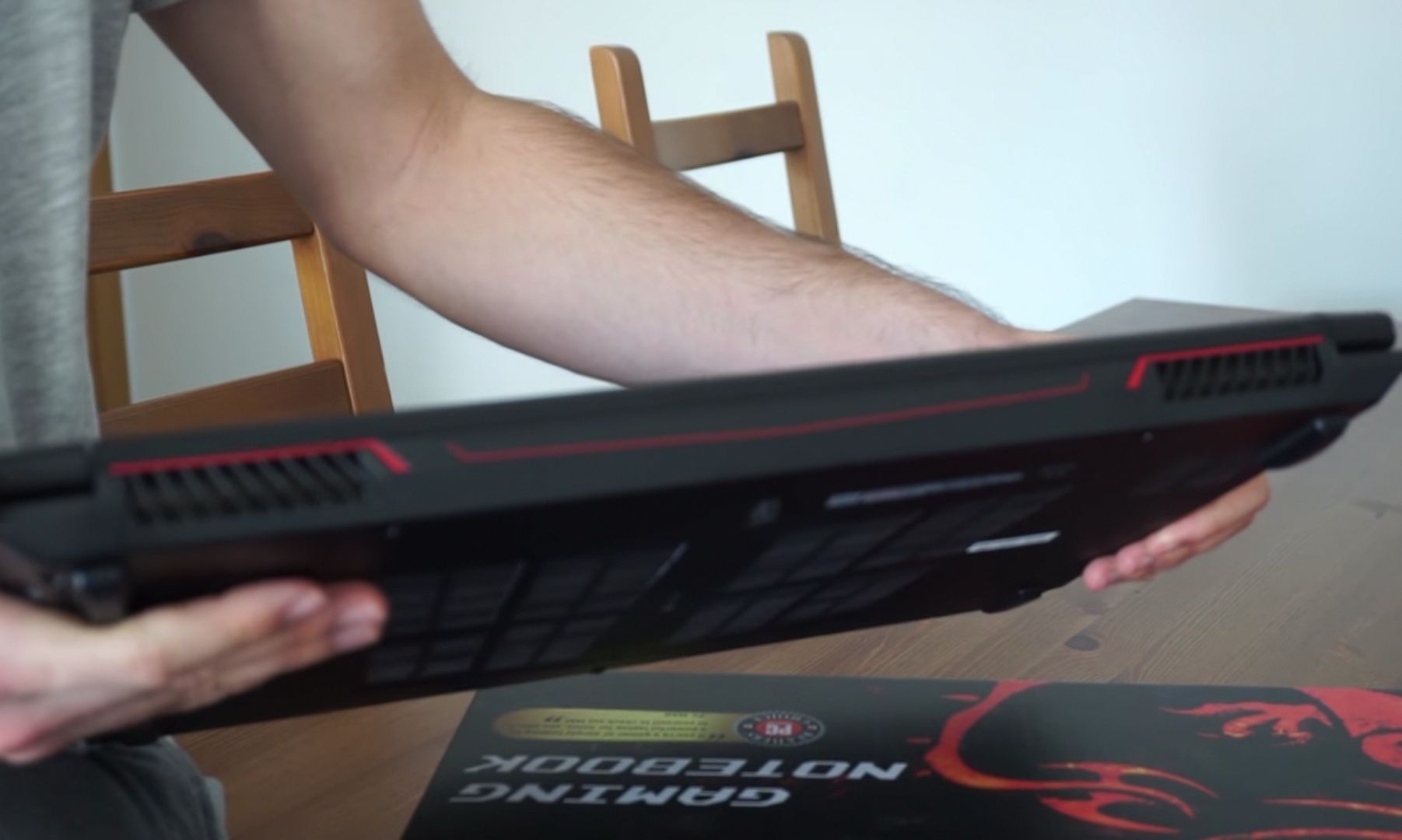 Msi portátil para jogos