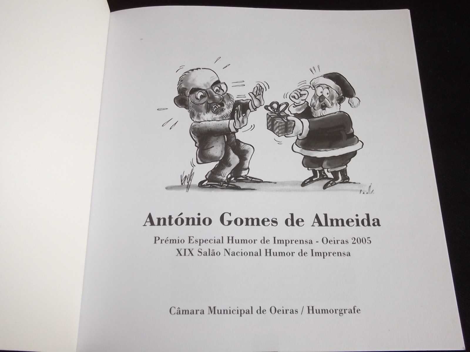 Livro Agá de Humor António Gomes Almeida Humorgrafe Cartoon