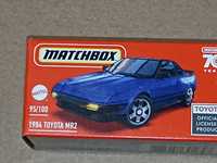 Model matchebox kultowego klasycznego auta Toyota Mr2 z 1984 model I