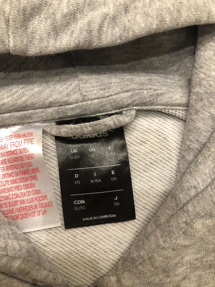 Кофта Adidas. 14-15 лет. Оригинал.