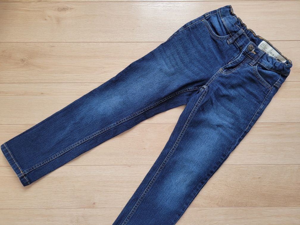 JAK NOWE Jeansy r.122 Pepperts spodnie jeansowe