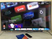 Телевизор Kivi 43UP50GU  SMART TV+T2   в идеале