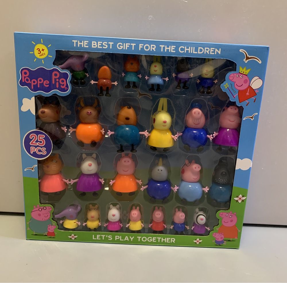 Bonecos Peppa Pig 25pcs